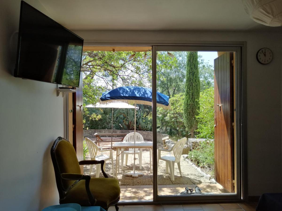 T2 36 M2, Rdc De Villa, Clim, Gd Jardin Clos, Animx Ok, Quartier Mt Faron Tres Calme, Wifi, Parking Toulon Dış mekan fotoğraf