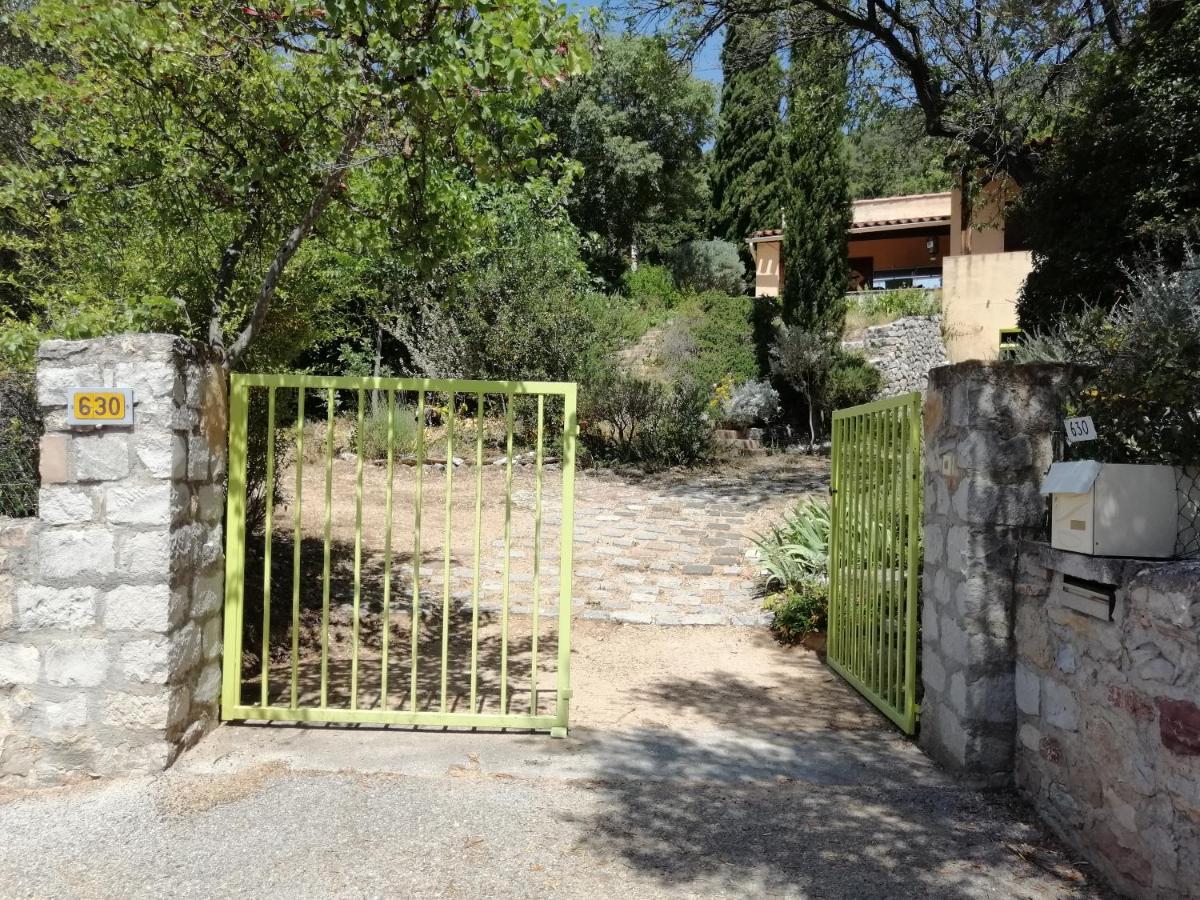 T2 36 M2, Rdc De Villa, Clim, Gd Jardin Clos, Animx Ok, Quartier Mt Faron Tres Calme, Wifi, Parking Toulon Dış mekan fotoğraf