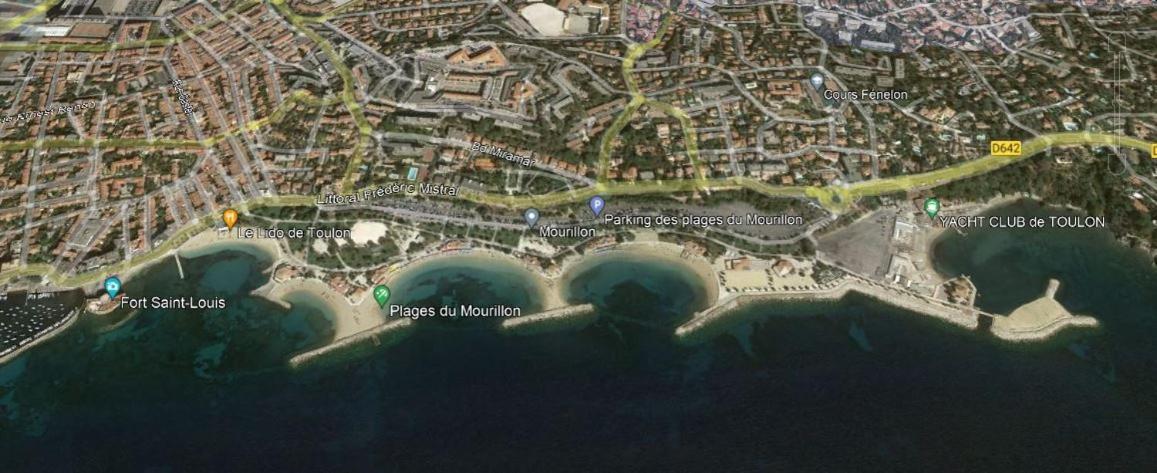 T2 36 M2, Rdc De Villa, Clim, Gd Jardin Clos, Animx Ok, Quartier Mt Faron Tres Calme, Wifi, Parking Toulon Dış mekan fotoğraf